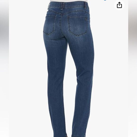 Democracy Women's Ab‎ Solution Straight Leg Jean Sz 6  NWT - Picture 2 of 6